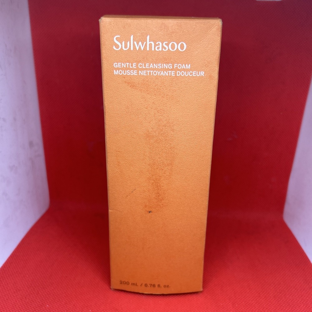 Sulwhasoo Gentle Cleansing Foam 200ml Moisturizer Hydrating Cleanser K-Beauty